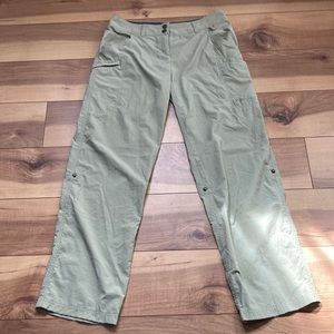 Exofficio tan hiking pants. Size 4